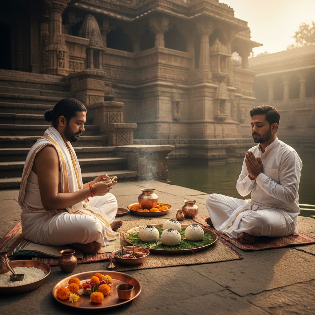Tripindi Shraddha at Trimbakeshwar
