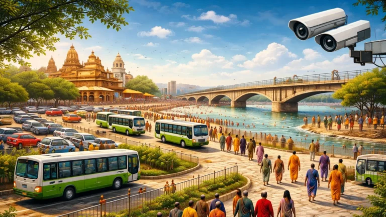 Simhastha Kumbh Mela 2027 Traffic Plan Entry Routes, Parking and Shuttle Bus System Announced