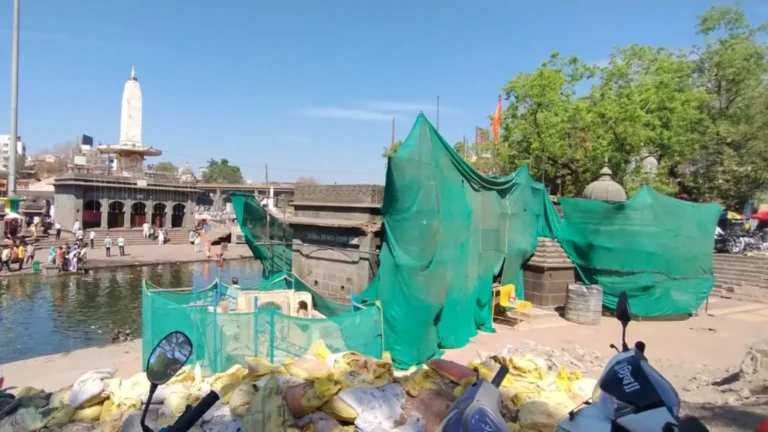 Ramkund Nashik Temple Area Sees Ongoing Renovation and Riverfront Redevelopment