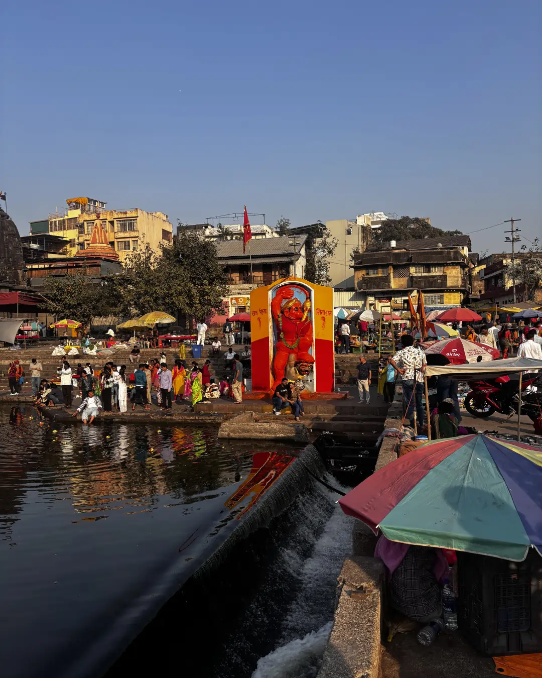 Story of two faced Hanuman in Nashik
